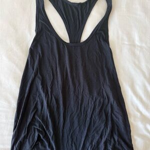 ALO Yoga Black Racerback Tank